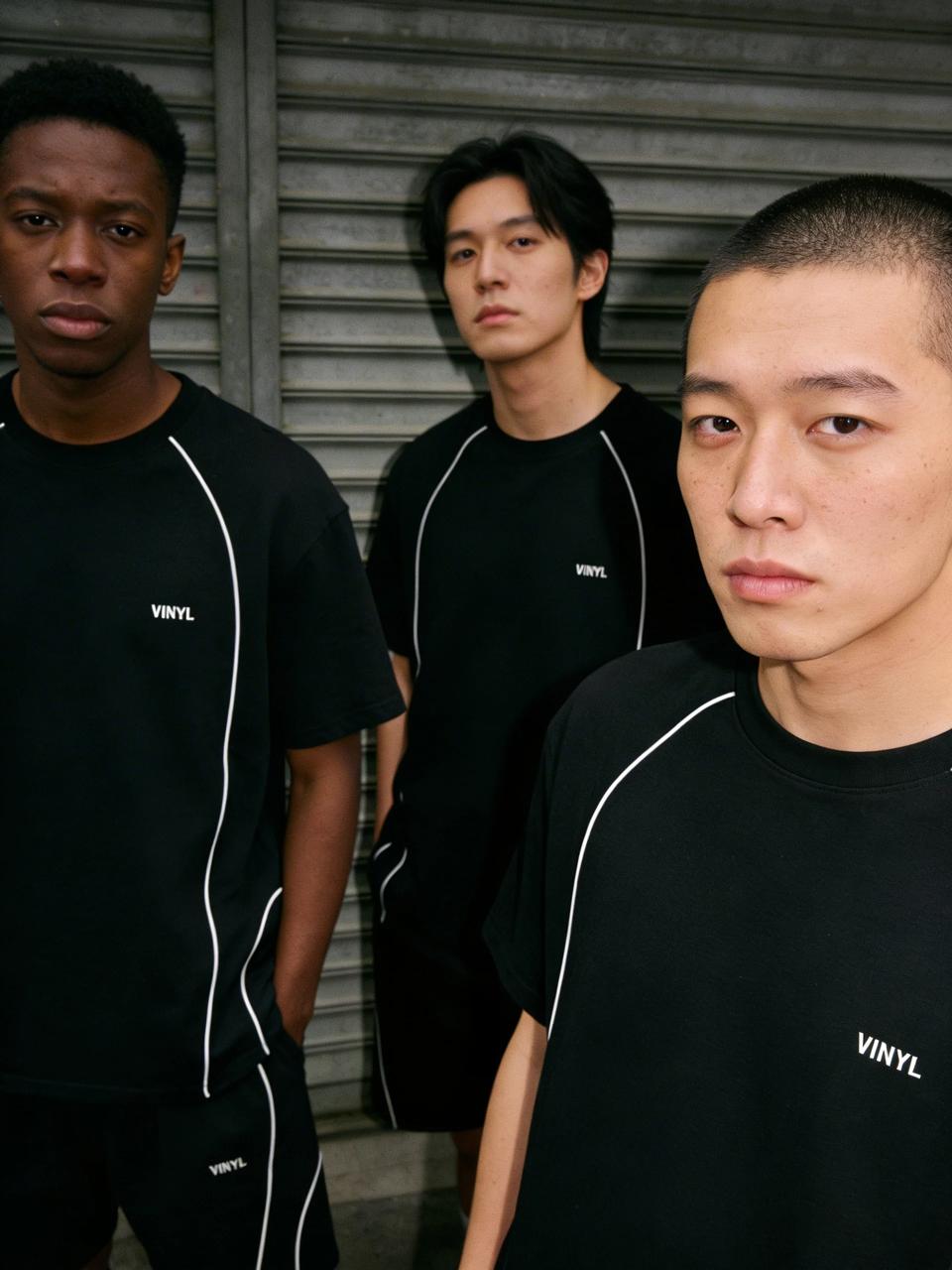 Urban line t-shirt black - regular fit