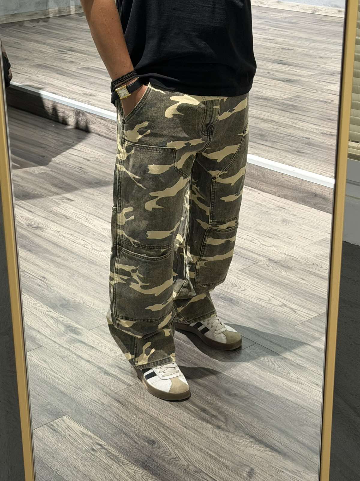 Army baggy pants - oversized