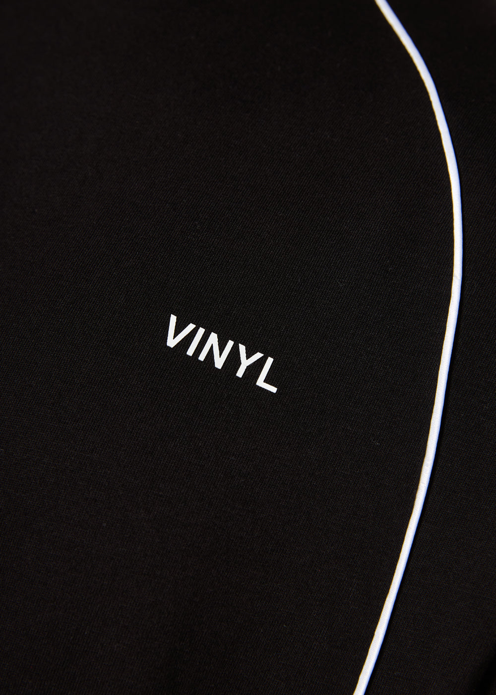 Vinyl T-shirt with white print cotton regular fit - golden aura t-shirt - limited edition