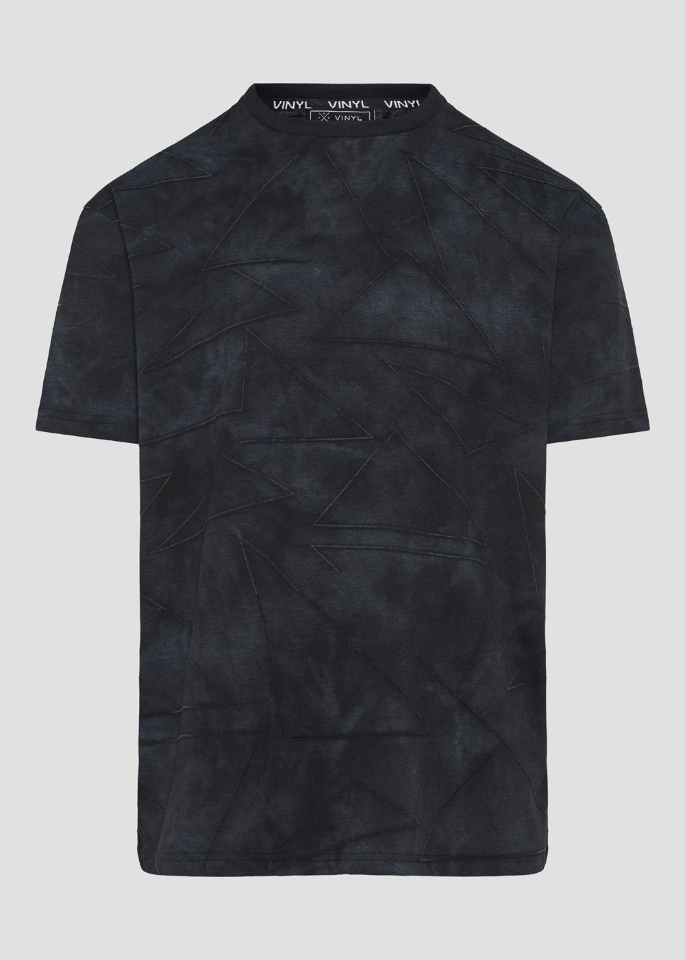 Vinyl T-shirt with white print cotton regular fit - golden aura t-shirt - limited edition