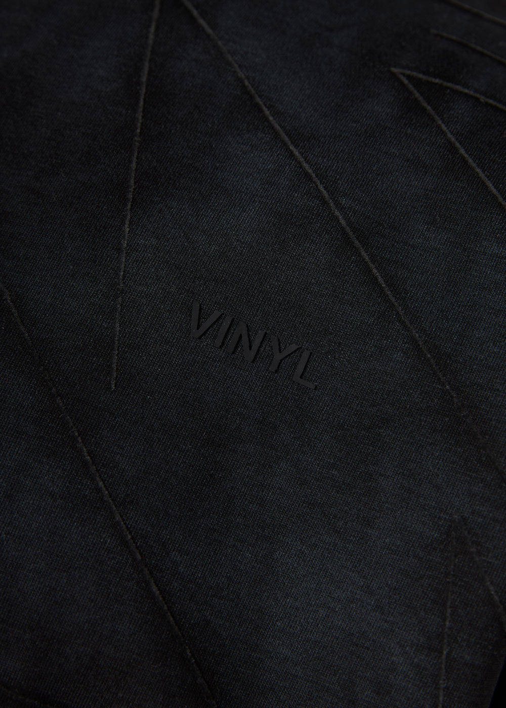 Vinyl T-shirt with white print cotton regular fit - golden aura t-shirt - limited edition