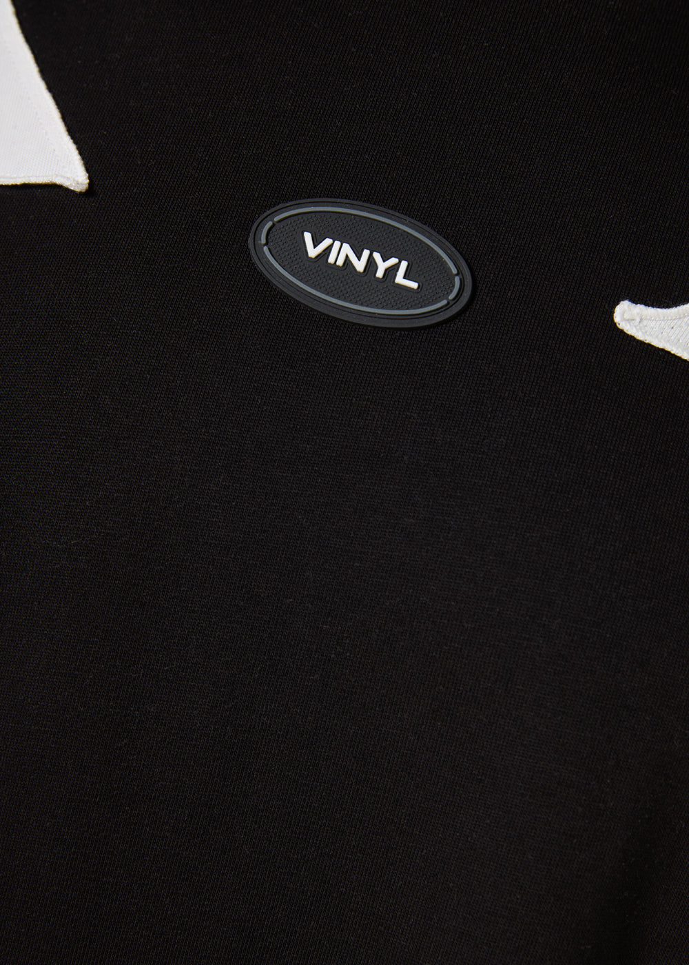 Vinyl T-shirt with white print cotton regular fit - golden aura t-shirt - limited edition