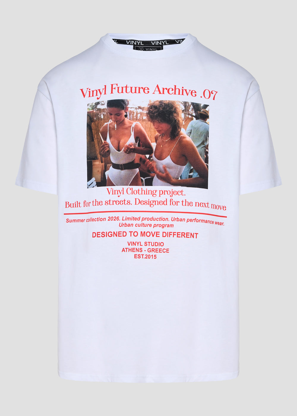 Icon Strike t-shirt white - regular fit