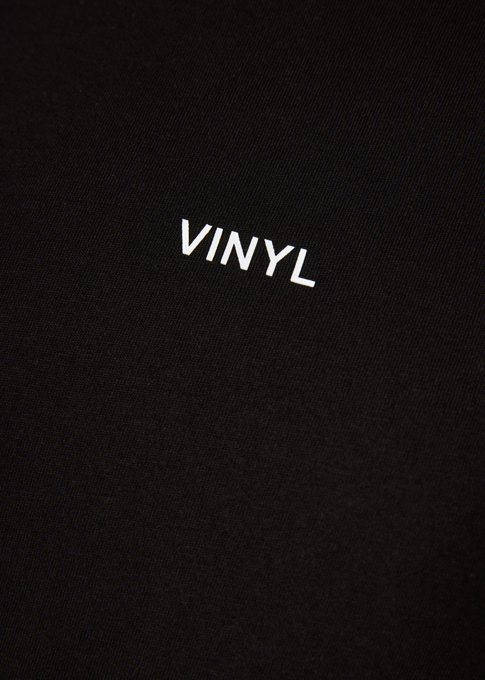 Vinyl T-shirt with white print cotton regular fit - golden aura t-shirt - limited edition