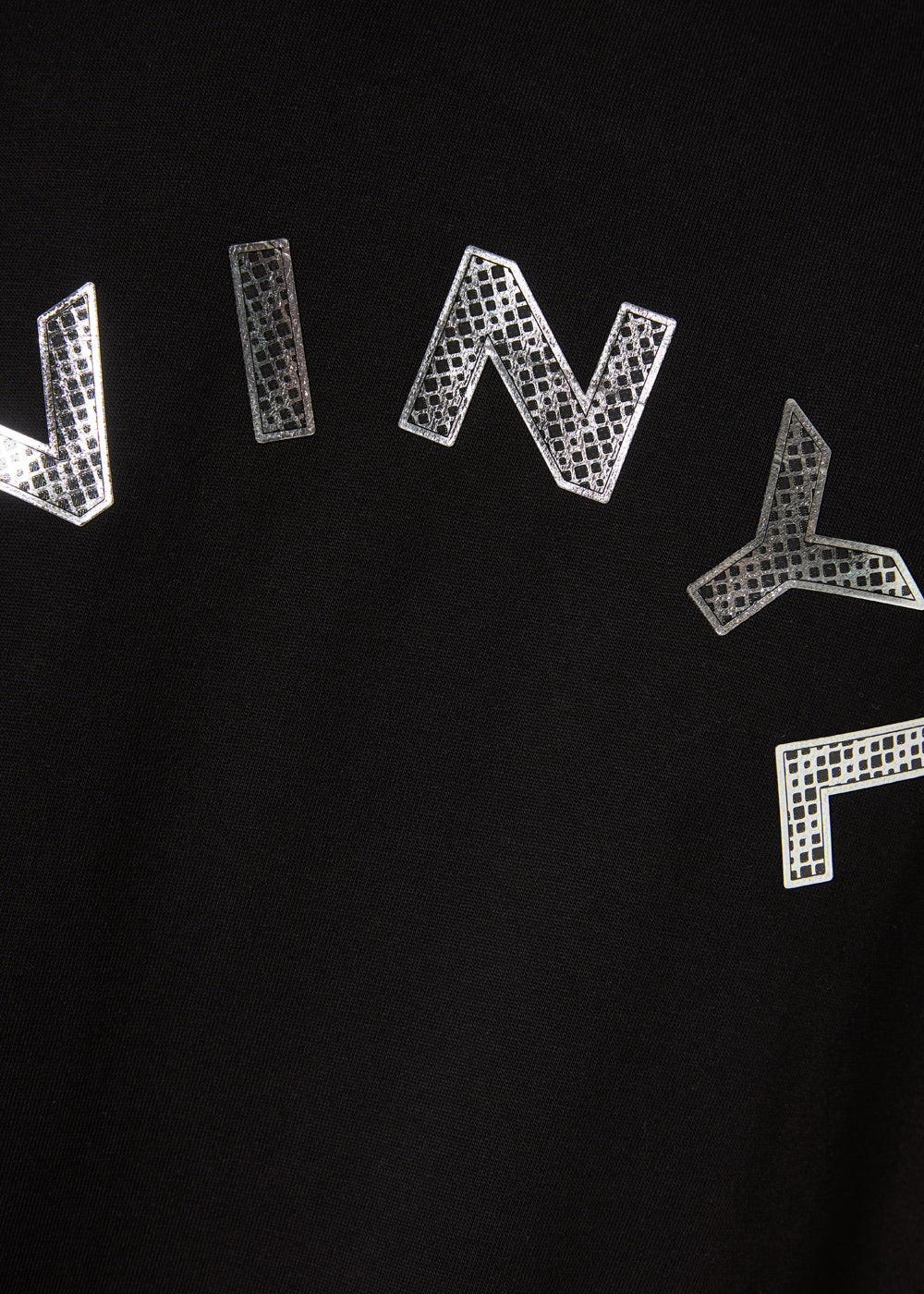 Vinyl T-shirt with white print cotton regular fit - golden aura t-shirt - limited edition