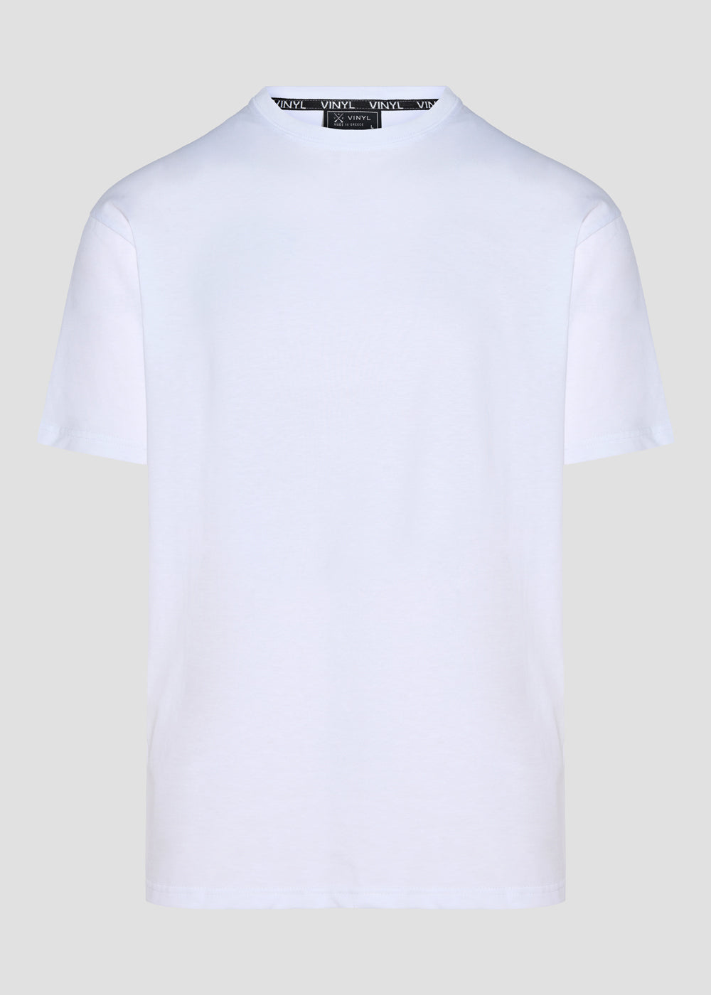 Vinyl T-shirt with white print cotton regular fit - golden aura t-shirt - limited edition