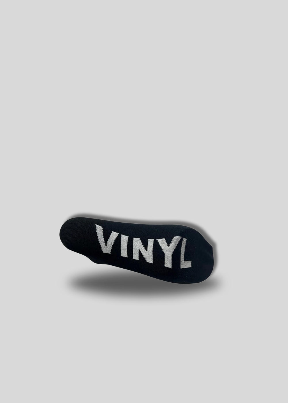 Vinyl καλτσες με λογοτυπο μαυρες