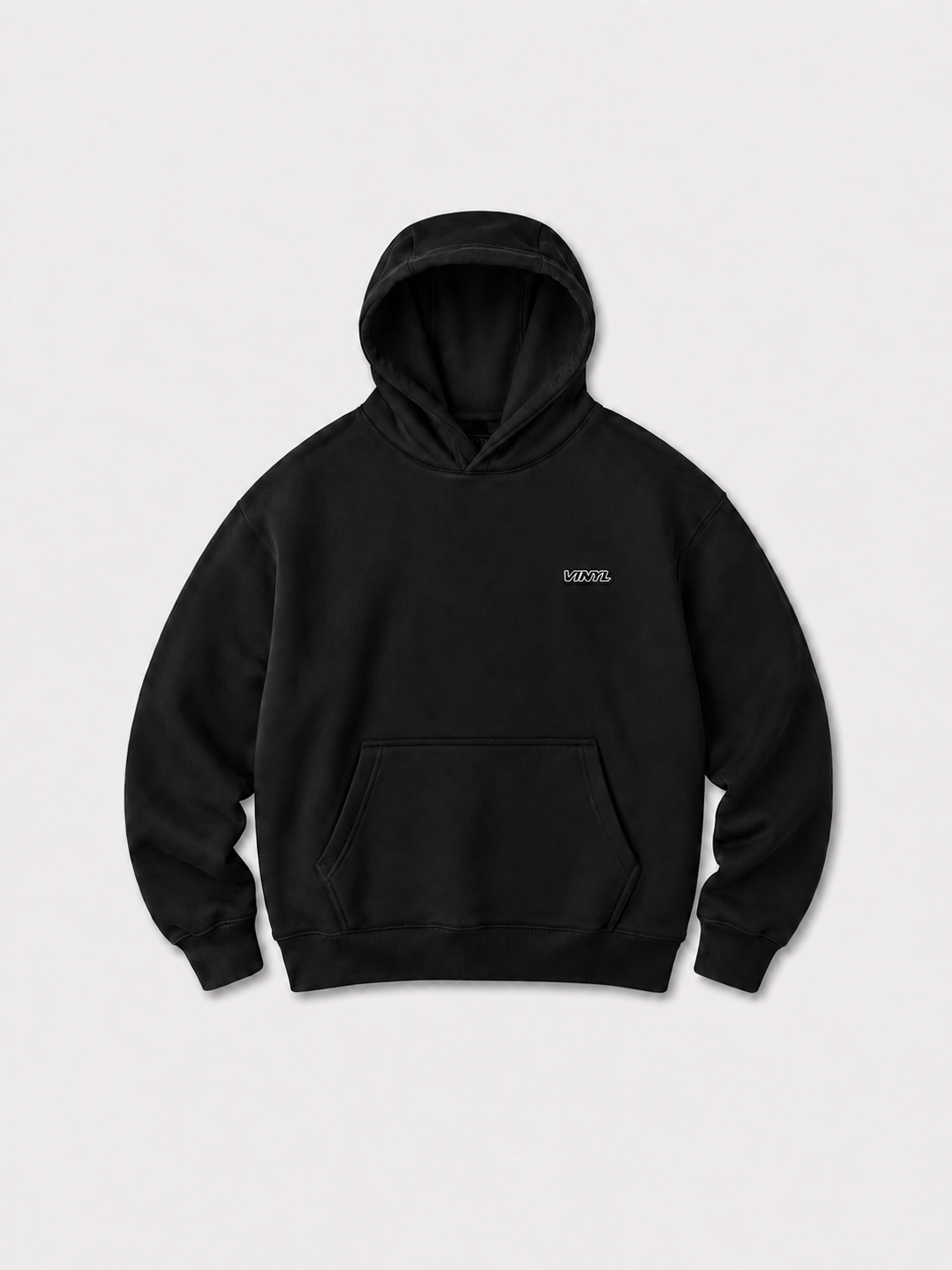 Graphic hoodie black