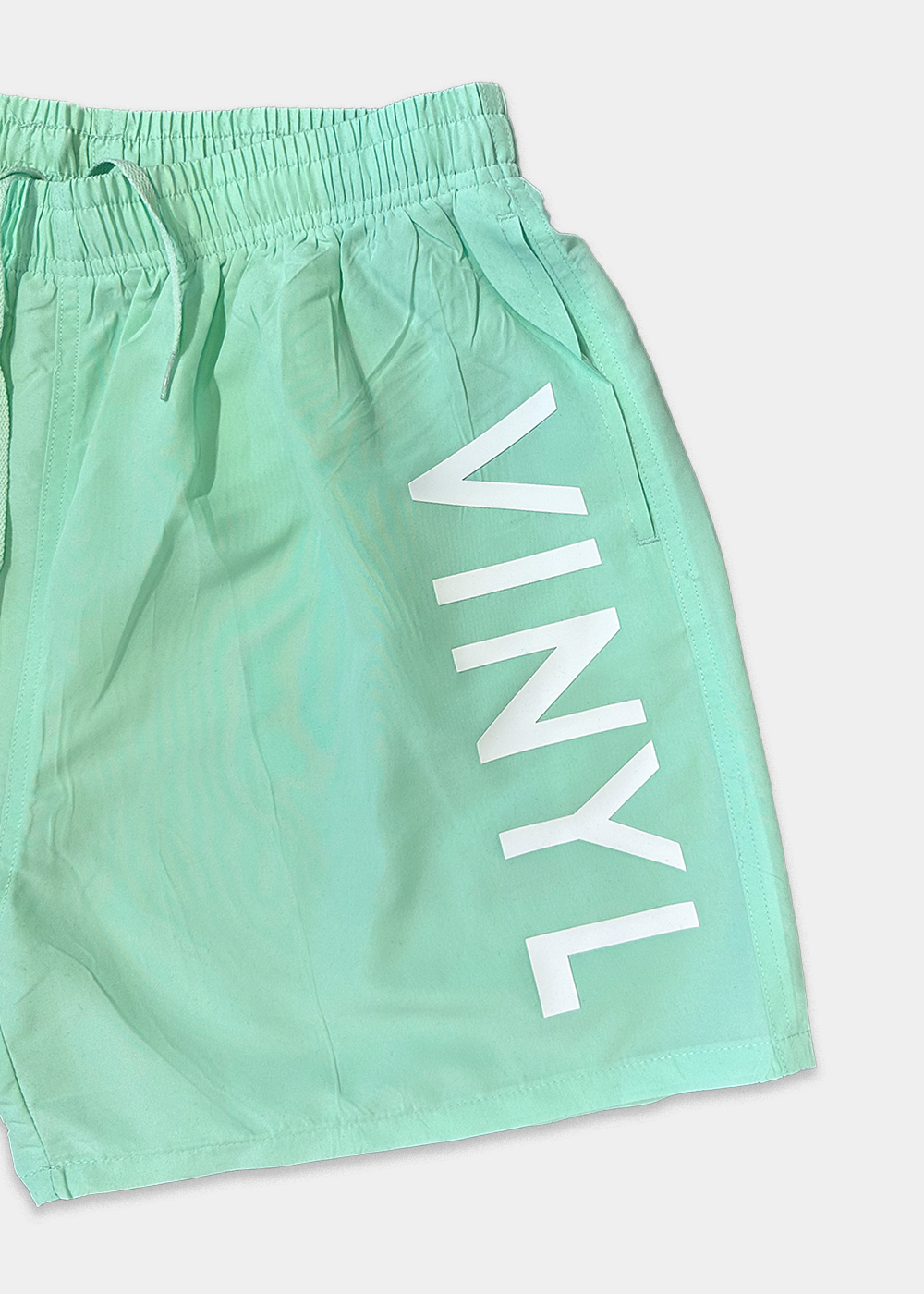 Vinyl μαγιο μεντα - side logo midi swim boxer