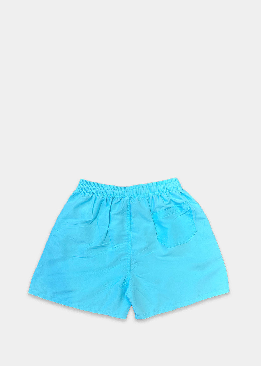 Vinyl swimsuit light blue - side logo midi swim boxer