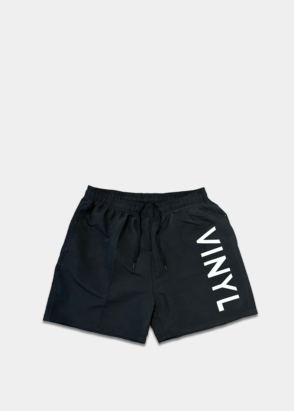 Vinyl μαγιο μαυρο - side logo midi swim boxer
