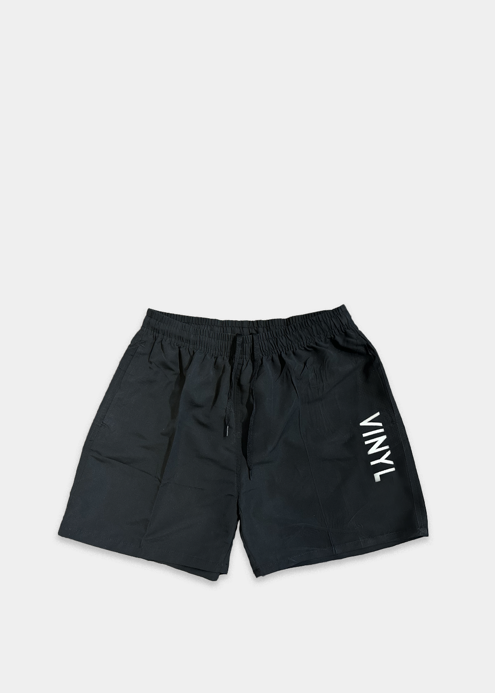 Vinyl μαγιο μαυρο - minimal side logo midi swim boxer