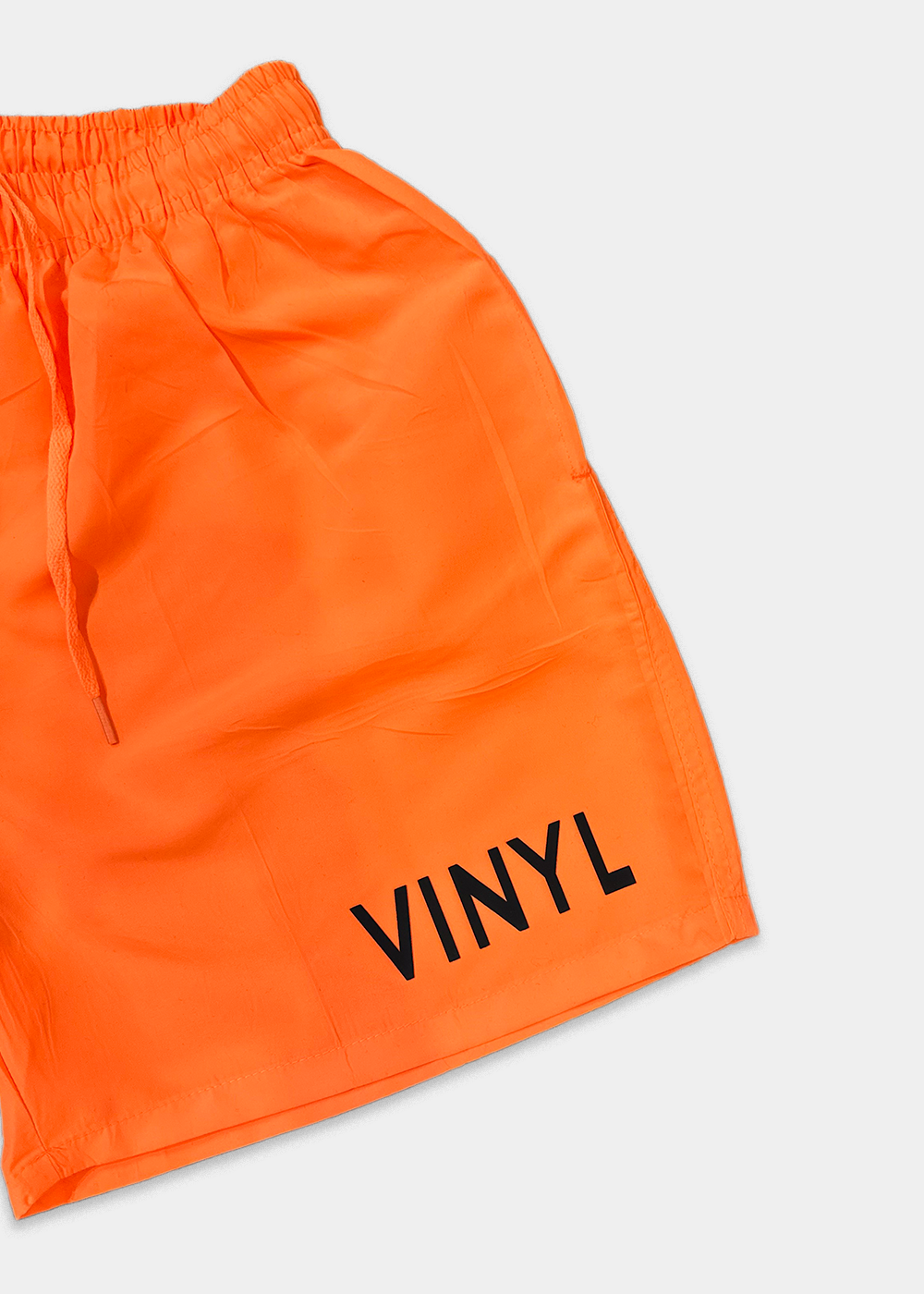 Vinyl μαγιο πορτοκαλι - minimal logo midi swim boxer