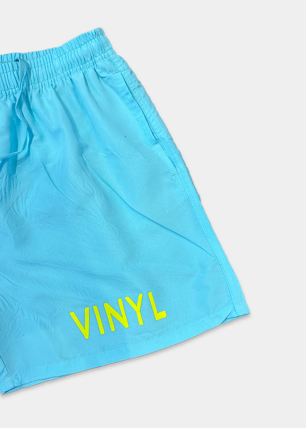 Vinyl μαγιο γαλαζιο - minimal logo midi swim boxer