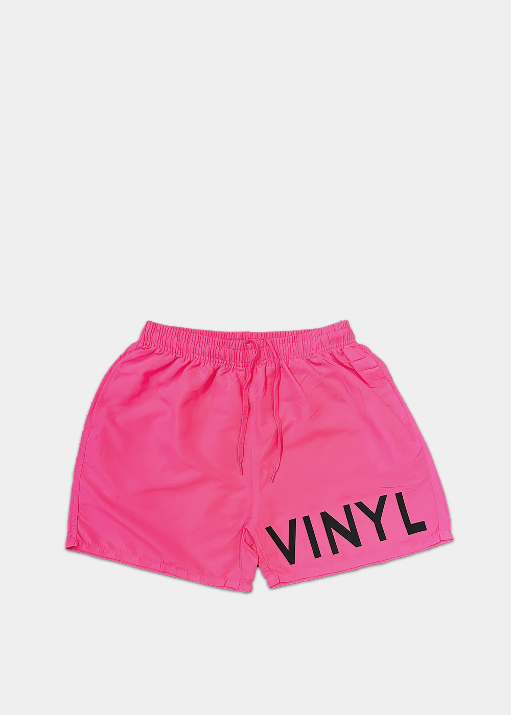 Vinyl μαγιο φουξια - logo midi swim boxer