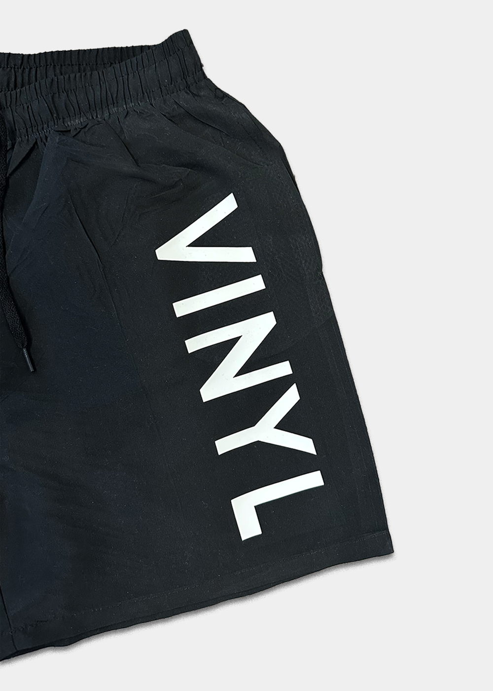 Vinyl μαγιο μαυρο - side logo midi swim boxer