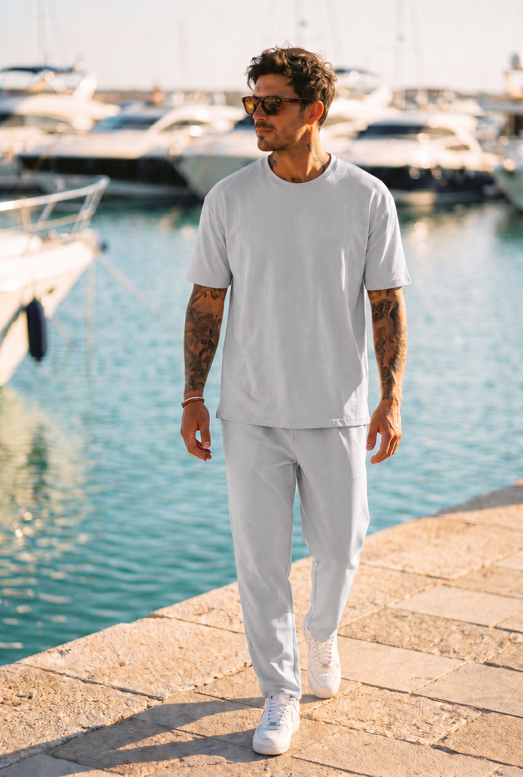 Relaxed Premium Pants grey