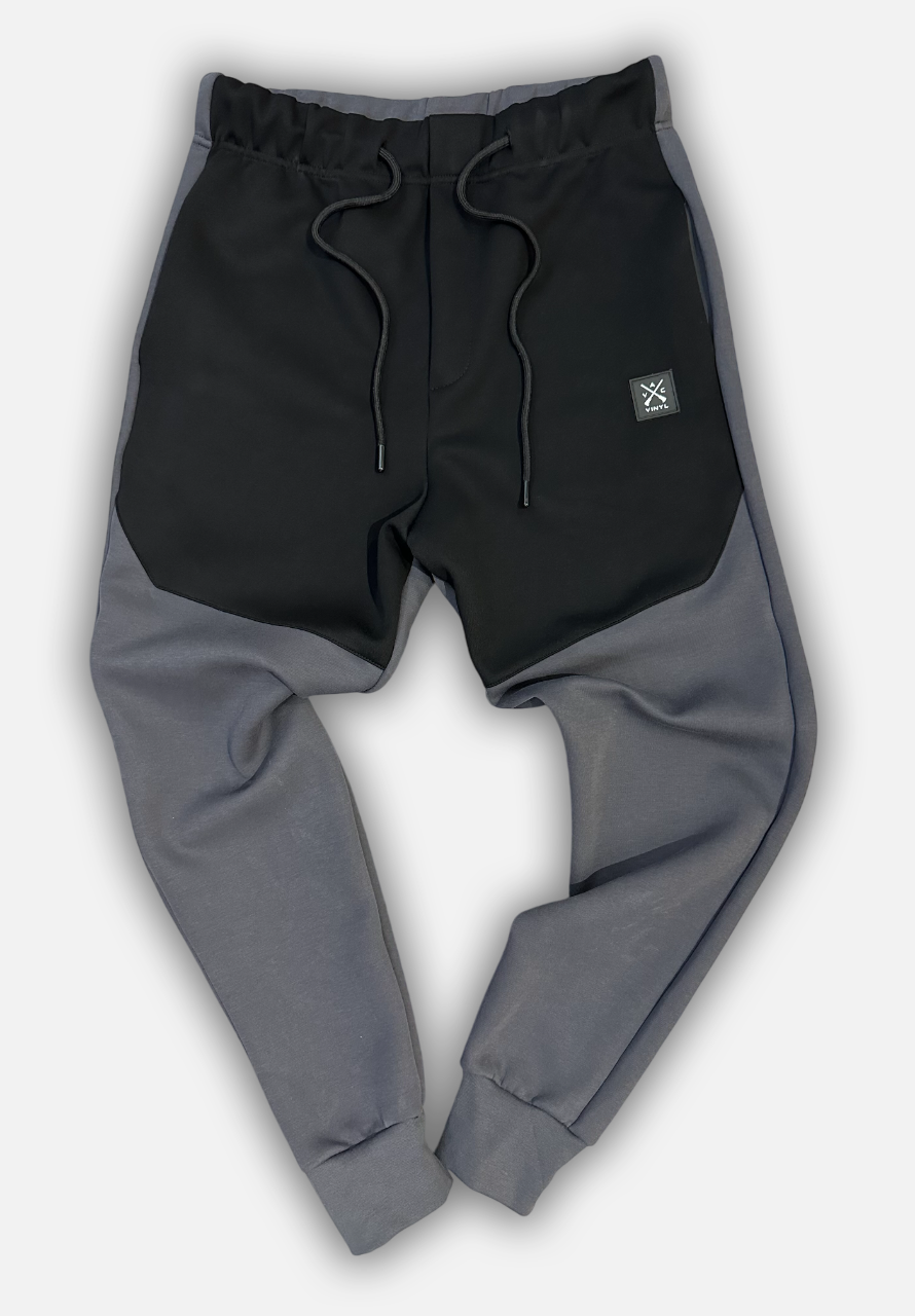 Vinyl φορμα τεχνικο φουτερ multicolor polyester regular fit - tech premium fabric multicolored pants