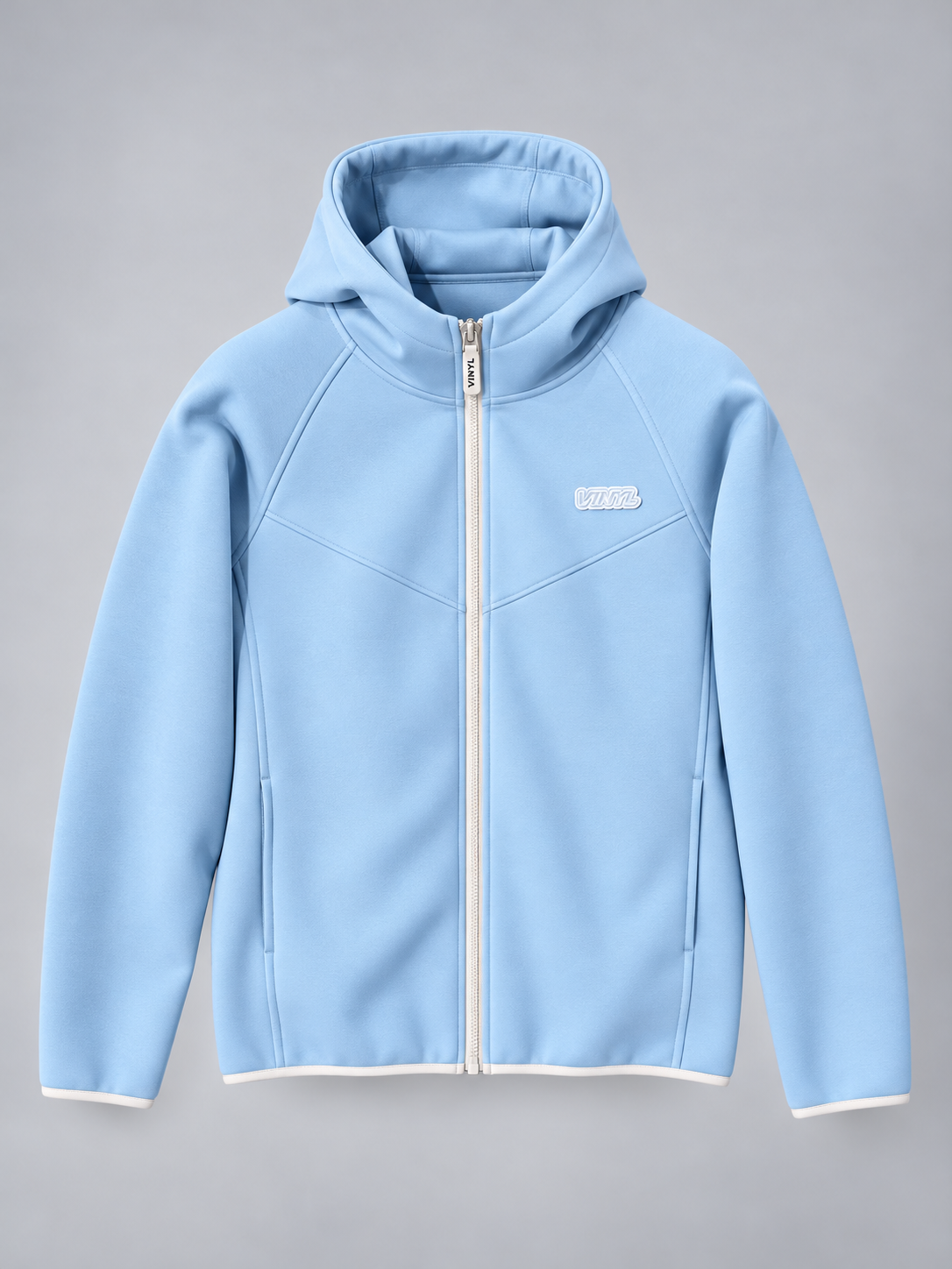 Soft-Tech Zip Hoodie baby blue