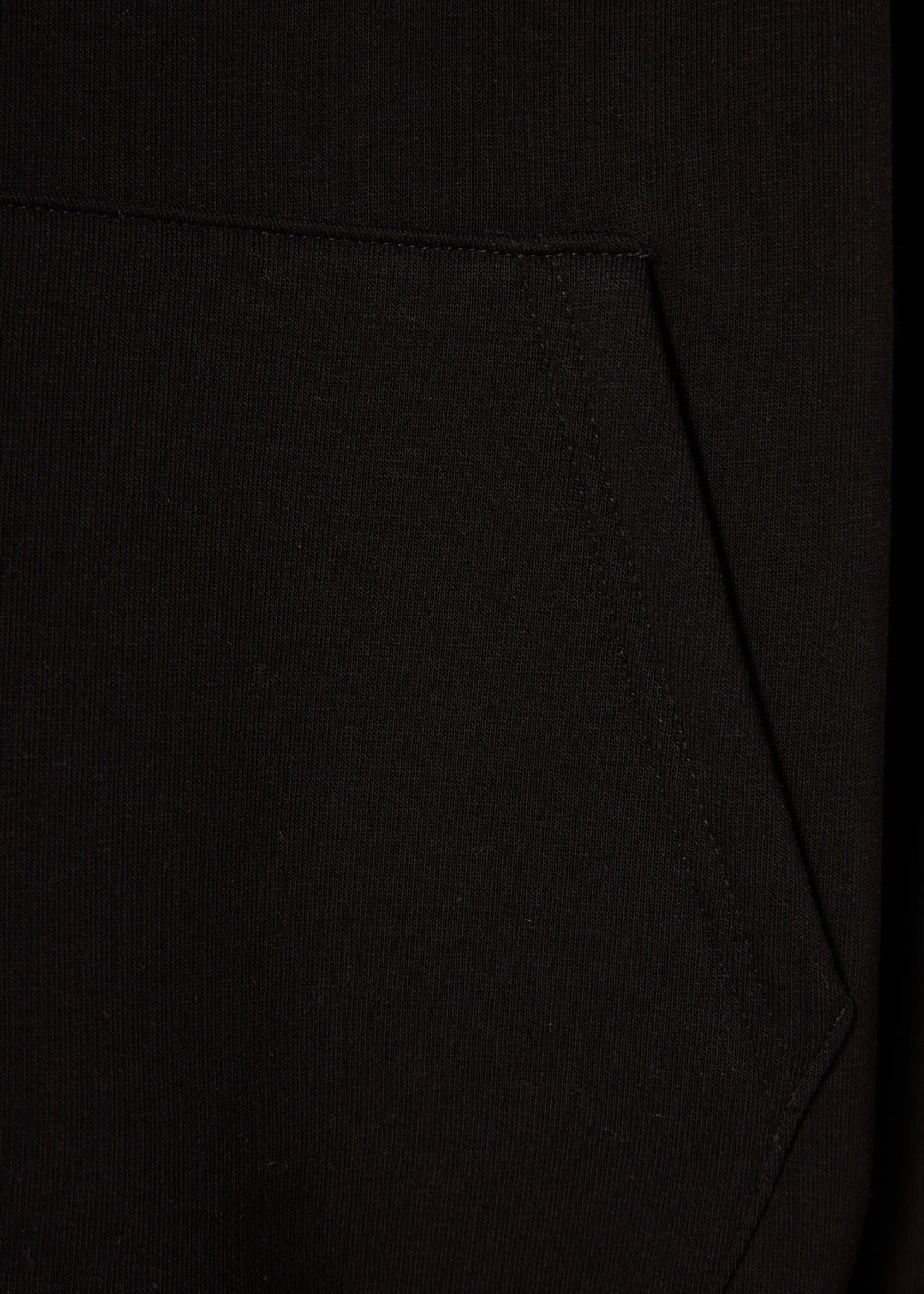 Vinyl φουτερ μαυρο cotton oversized - emblem hoodie