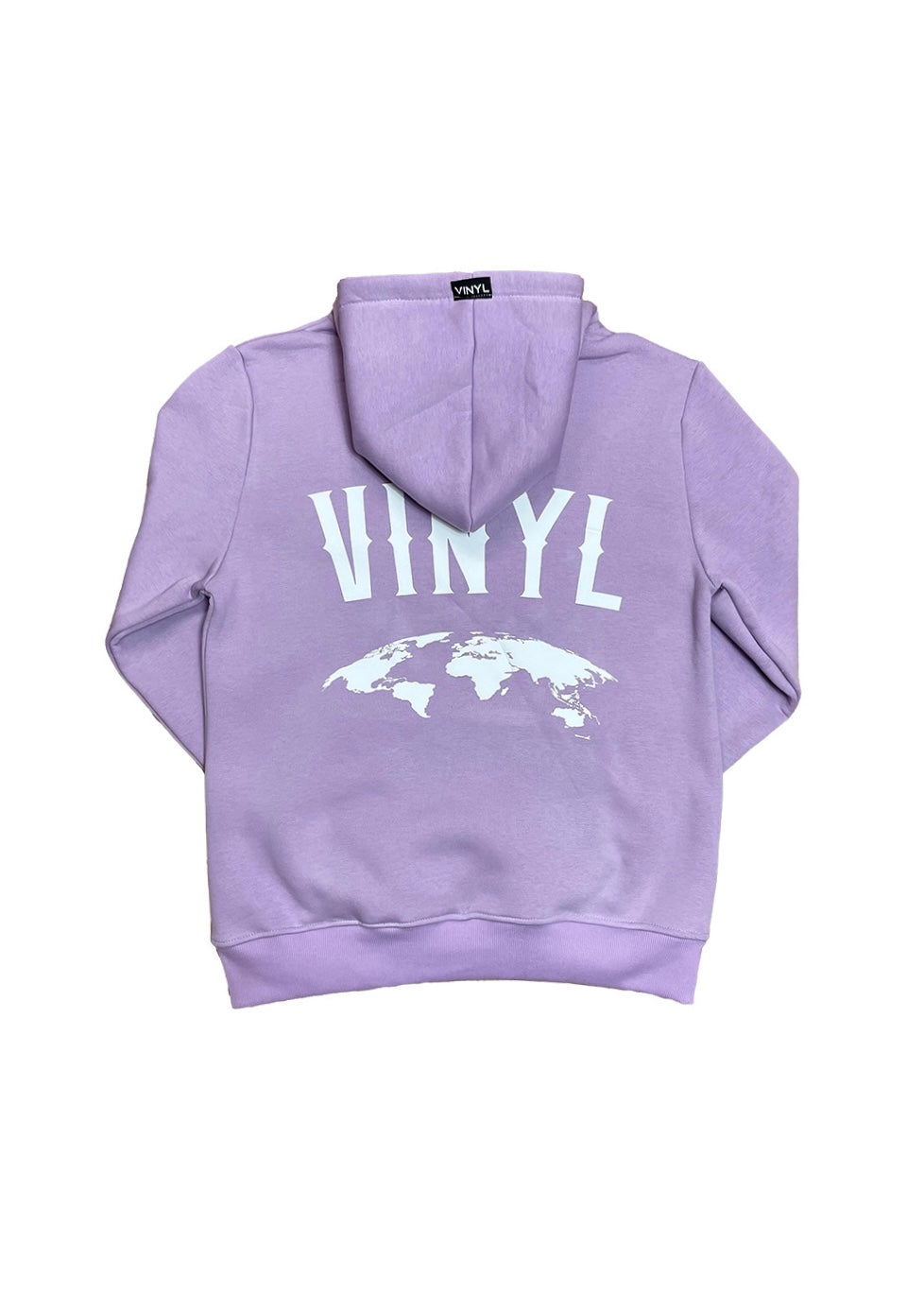 Vinyl φουτερ λιλα cotton regular fit ανδρικο