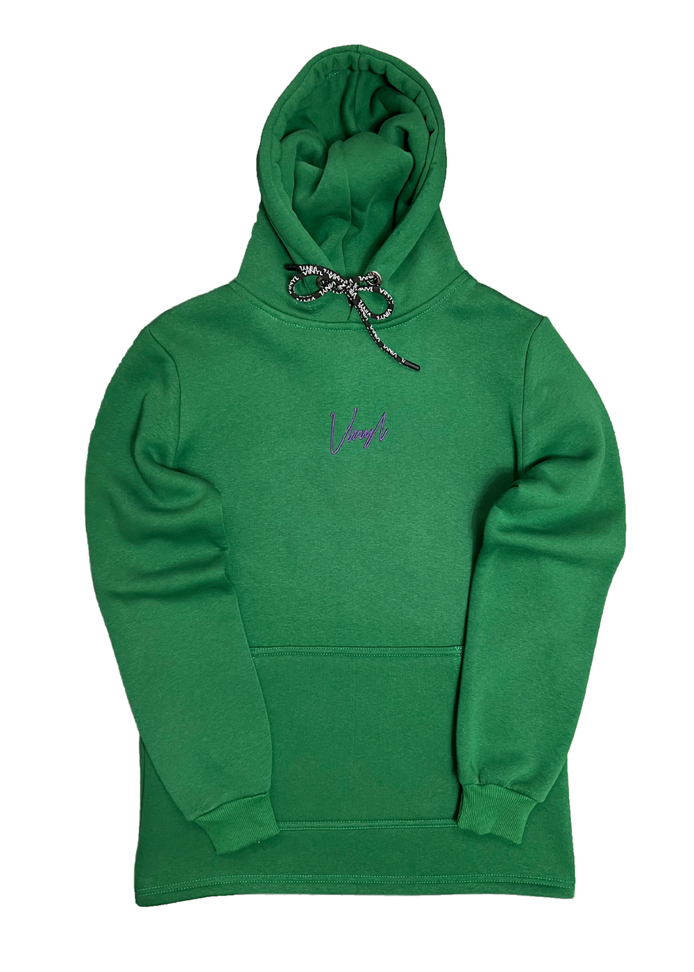 Vinyl φουτερ πρασινο cotton regular fit ανδρικο