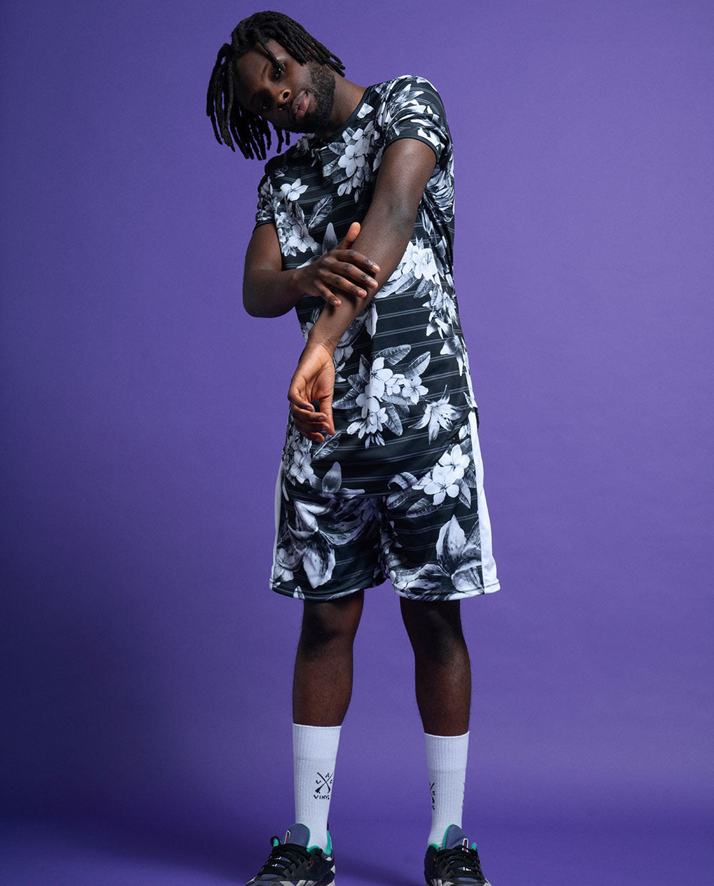 Vinyl βερμουδα εμπριμε polyester regular fit ανδρικη