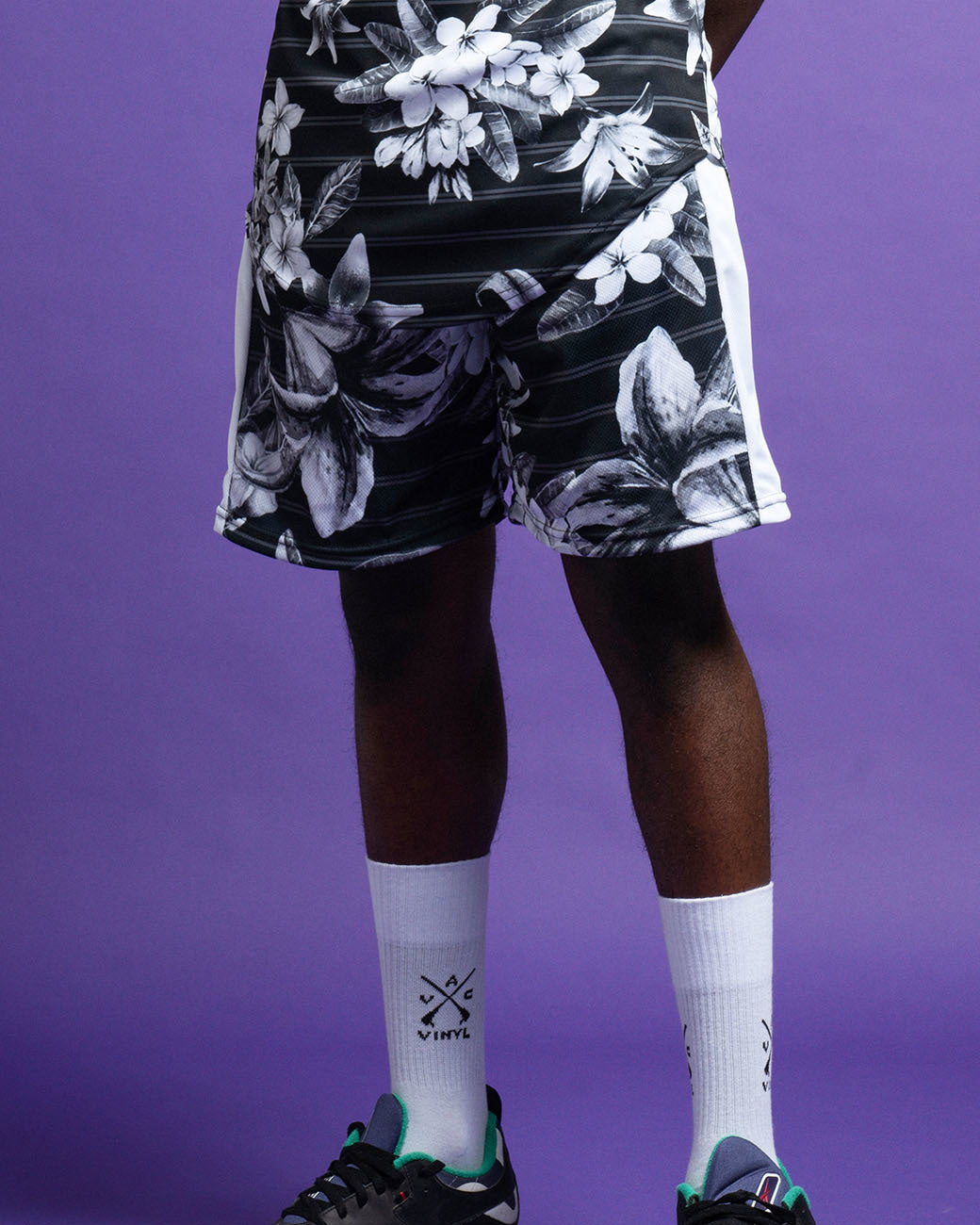 Vinyl βερμουδα εμπριμε polyester regular fit ανδρικη