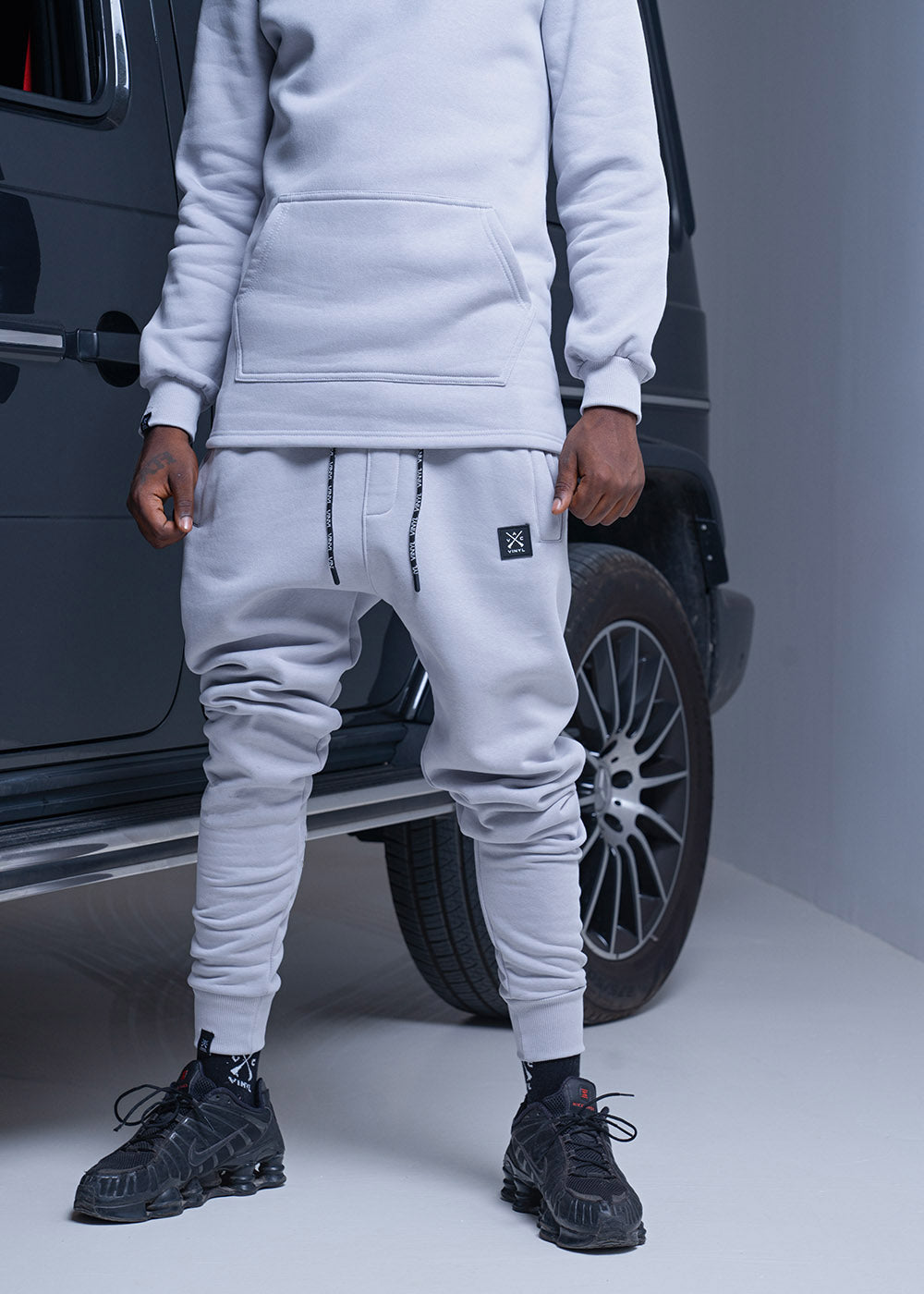 Vinyl φορμα γκρι cotton regular fit ανδρικη