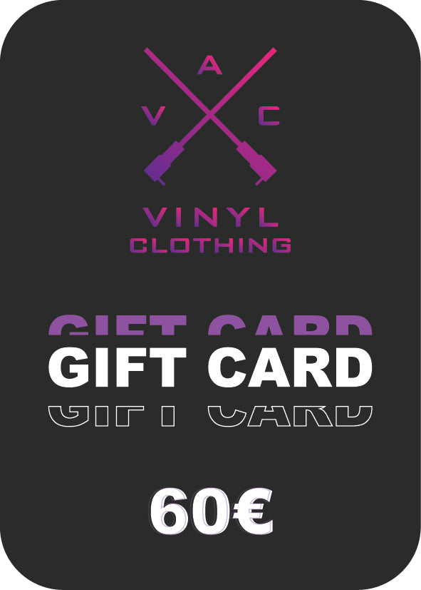 Vinyl gift card €60