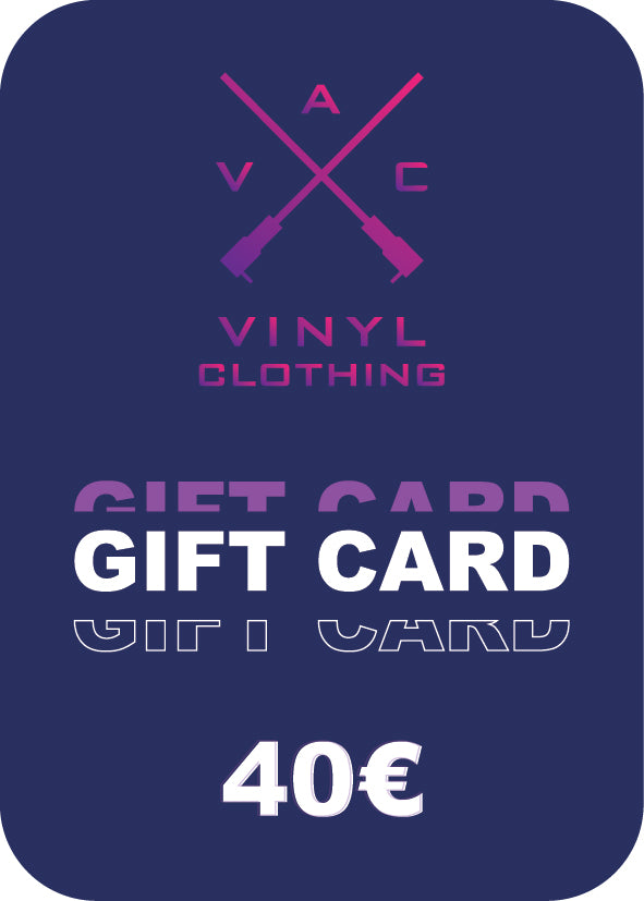 Vinyl gift card 40€