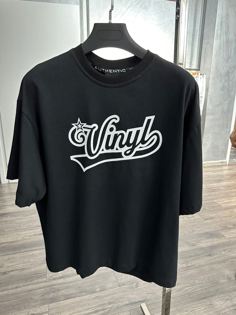 VINYL Μπλουζα με Τυπωμα - Oversize T-Shirt With Logo