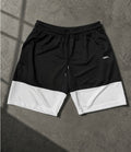 Urban pulse shorts black/white - relaxed fit