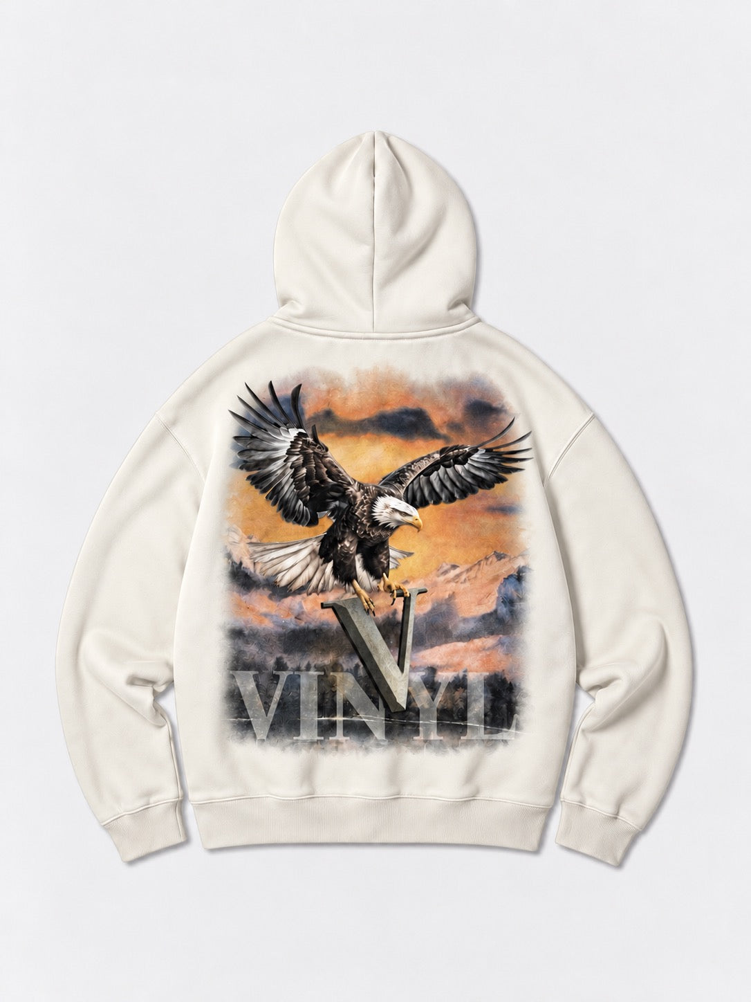 Eagle hoodie white