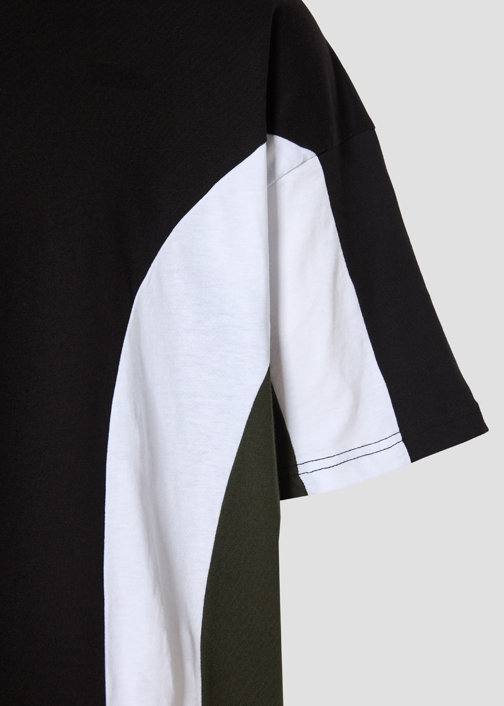 Fusion path t-shirt black - oversized fit