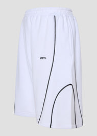 Vinyl T-shirt with white print cotton regular fit - golden aura t-shirt - limited edition