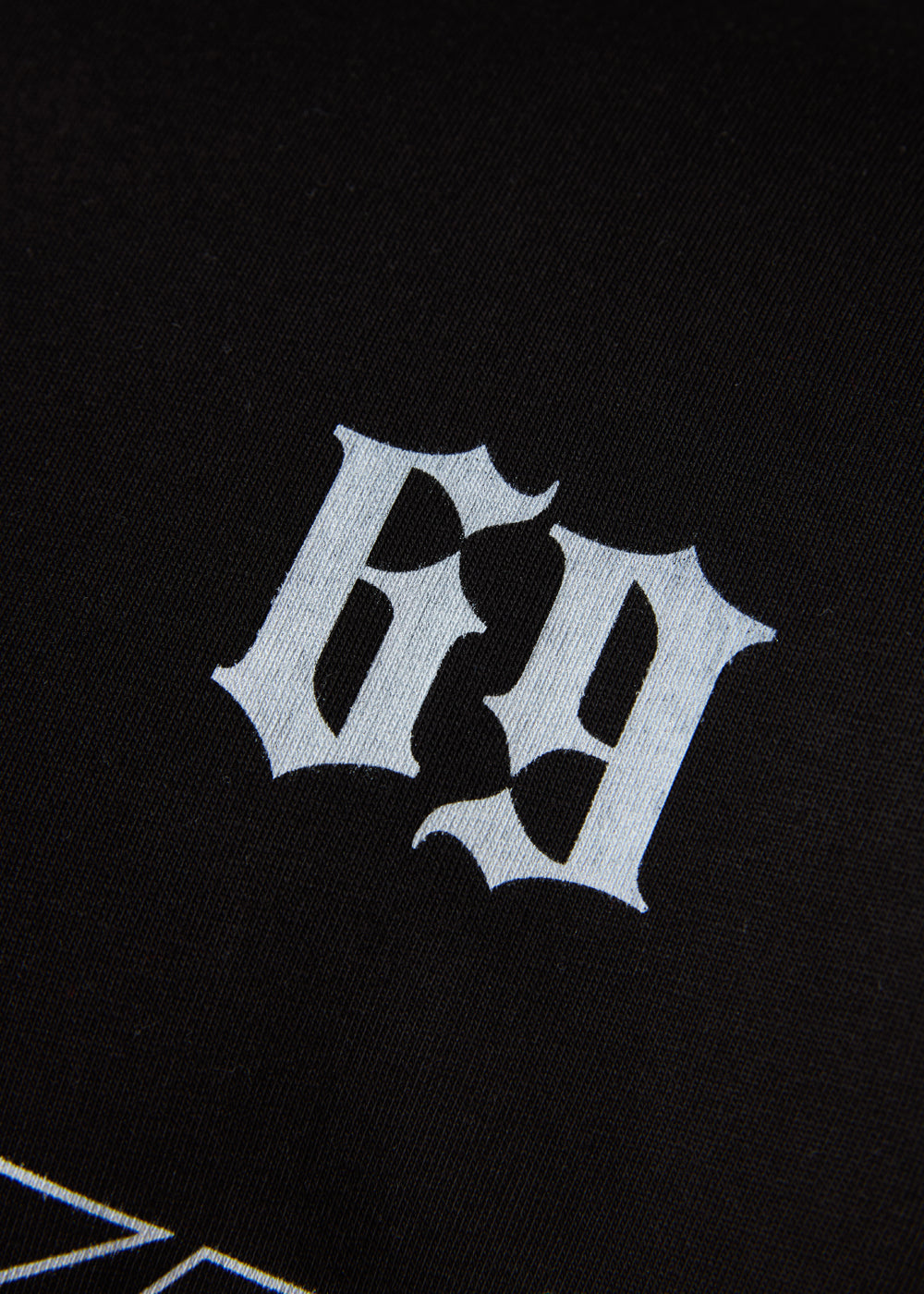 Flow district t-shirt black - oversized fit