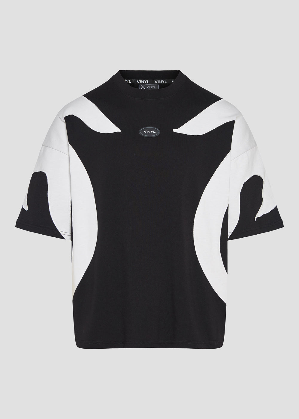 Momentum drift t-shirt black/white - oversized fit