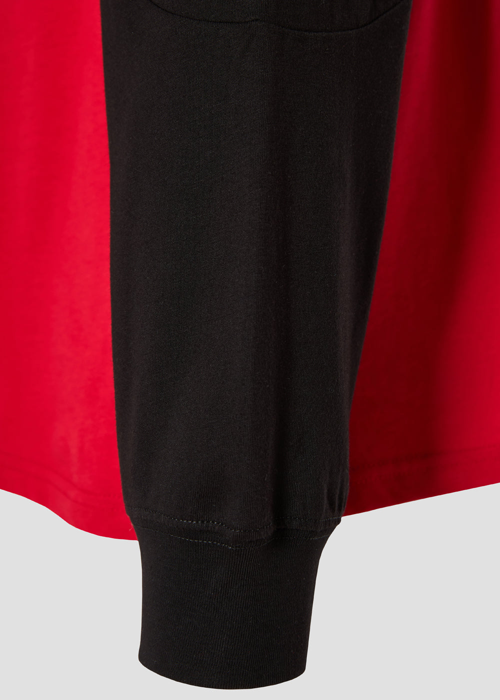 Core signal sweatshirt red/black - regular fit