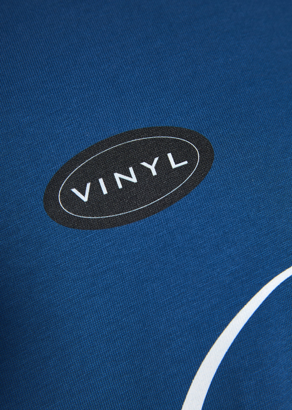 Prime horizon t-shirt blue - oversized fit