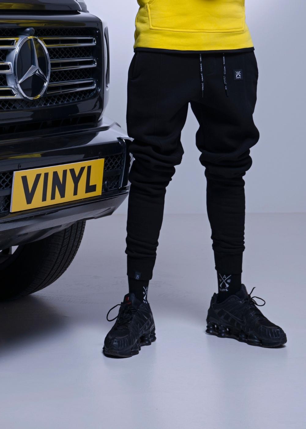 VINYL Παντελονι Φορμα Ανοιξιατικη Μαυρη - Keep It Classic Pants