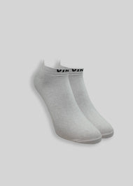 VINYL Κάλτσες με λογότυπο Λευκές - Logo socks White