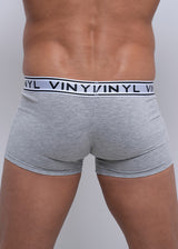 Boxers 3 Pack - VINYL Ανδρικά εσώρουχα Μαύρο/Γκρι