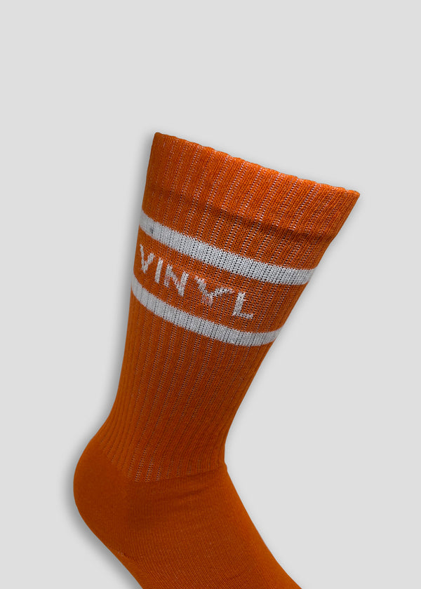 VINYL 2-Stripes καλτσες Πορτοκαλί- 2-Stripes socks