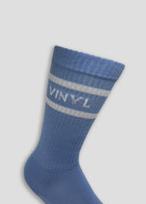 VINYL 2-Stripes καλτσες Γαλαζιες- 2-Stripes socks