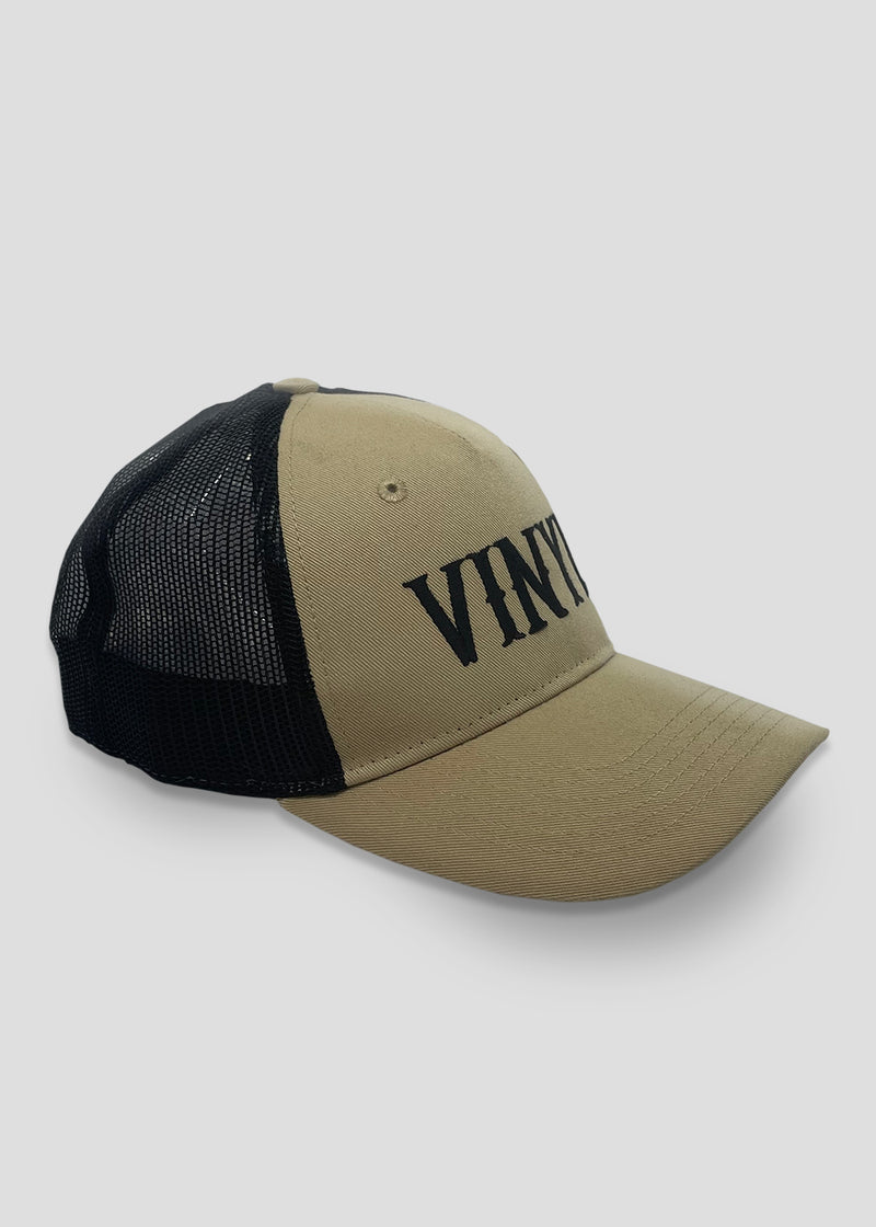 VINYL Καπελο με Κεντημα Μπεζ - VINYL Logo Cap