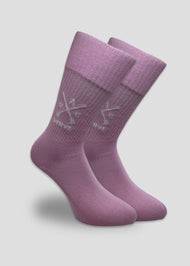VINYL Κάλτσες με λογότυπο Ροζ - Logo socks Pink