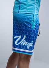 VINYL Βερμούδα με Τύπωμα Μπλε - Short With Logo