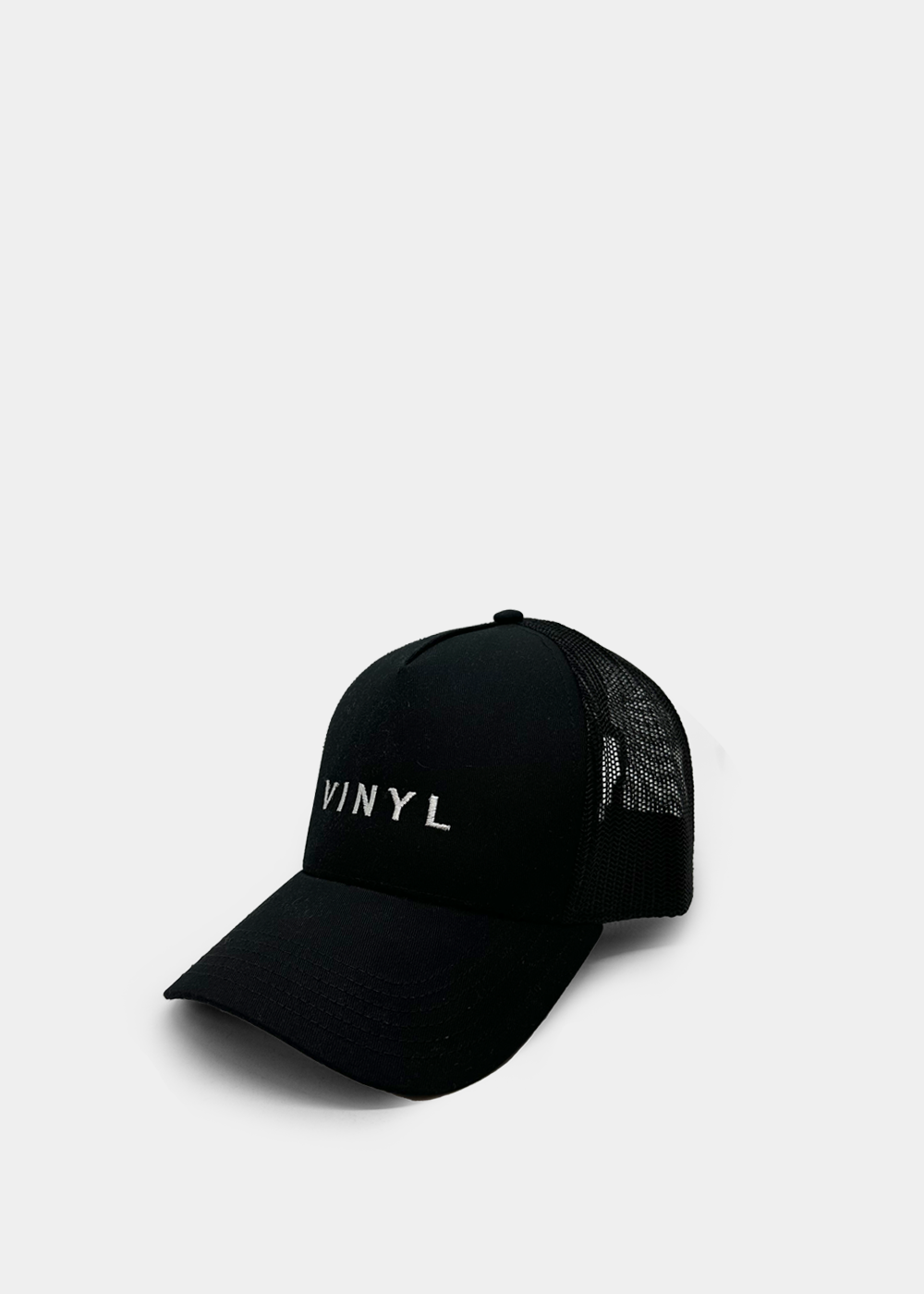 Vinyl καπελο μαυρο με κεντημα - crafted logo baseball cap