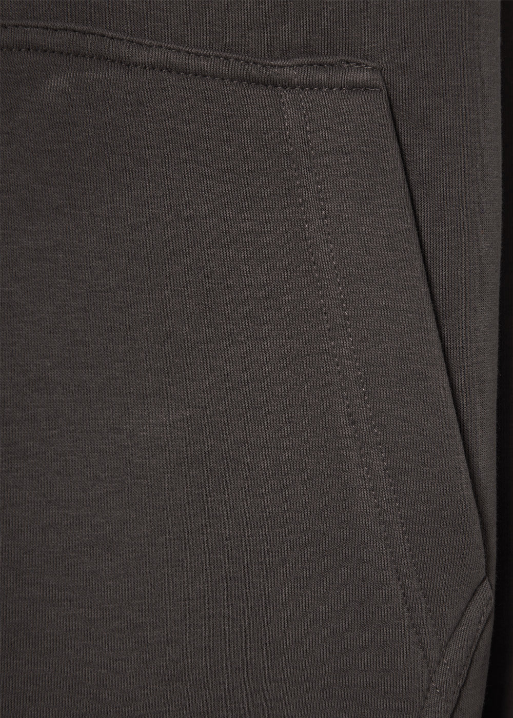 Vinyl ζακετα γκρι με ριπ τελειωμα cotton oversized - off duty zip hoodie